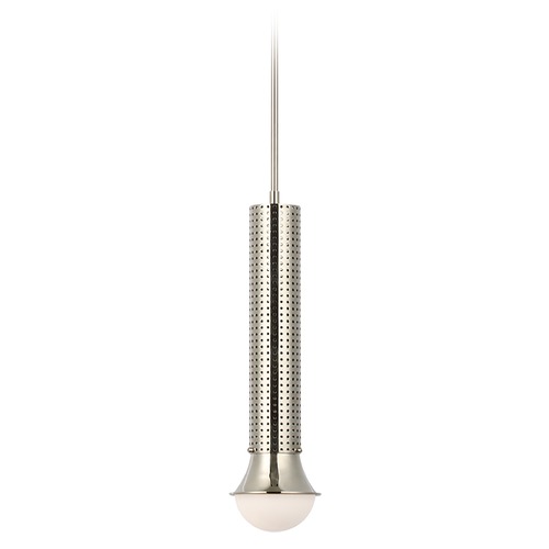 Kelly Wearstler Precision Petite Pendant in Nickel by Visual Comfort Signature