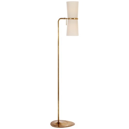 Visual Comfort Signature Collection Aerin Clarkson Floor Lamp in Antique Brass by Visual Comfort Signature ARN1003HABL