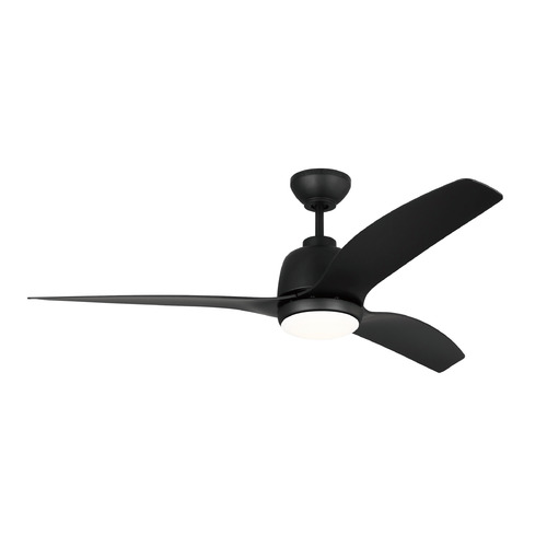 Visual Comfort Fan Collection Avila Coastal 54-Inch Fan in Black by Visual Comfort & Co Fans 3AVLCR54MBKD