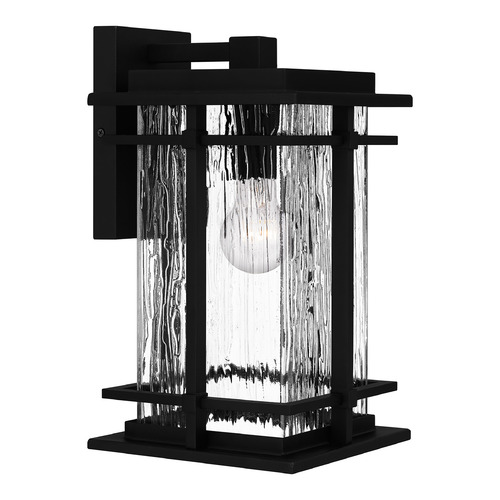 Quoizel Lighting McAlister Outdoor Wall Light in Earth Black by Quoizel Lighting MCL8408EK