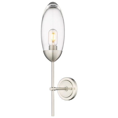 Arden Brushed Nickel Sconce by Z-Lite