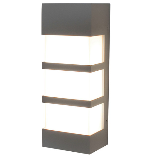 Afx Lighting State Textured Grey LED Outdoor Wall Light