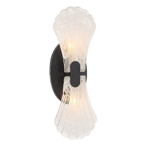 Savoy House Lighting Bancroft Matte Black Sconce