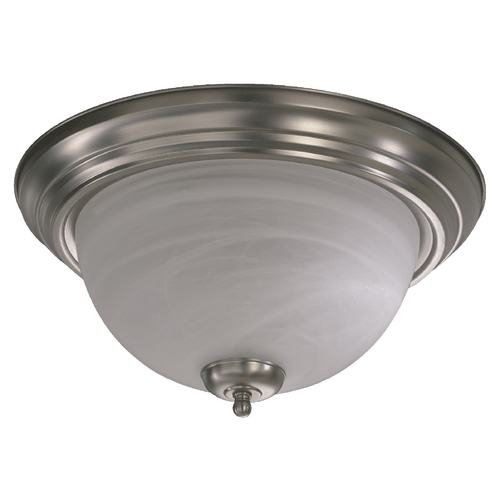 Quorum Lighting Satin Nickel Flush Mount by Quorum Lighting 3066-15-65