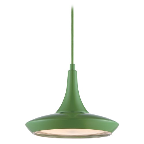 Nuvo Lighting Fantom Green LED Pendant by Nuvo Lighting 62/445