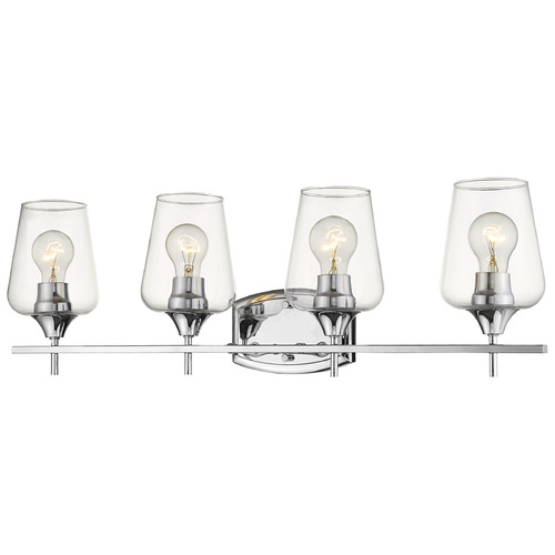 Joliet Chrome Bathroom Light by Z-Lite