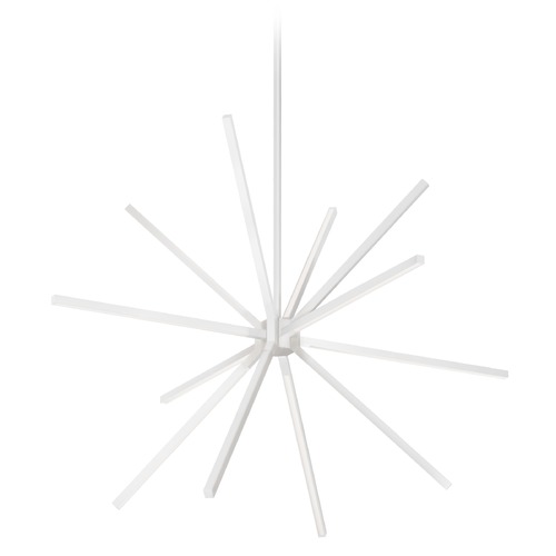 Kuzco Lighting Mid-Century Modern White LED Pendant 3000K 6500LM by Kuzco Lighting CH14232-WH