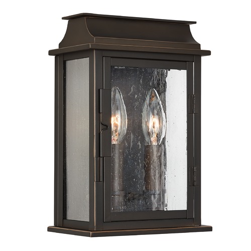 Capital Lighting Bolton 11-Inch Outdoor Wall Lantern in Bronze by Capital Lighting 936821OZ