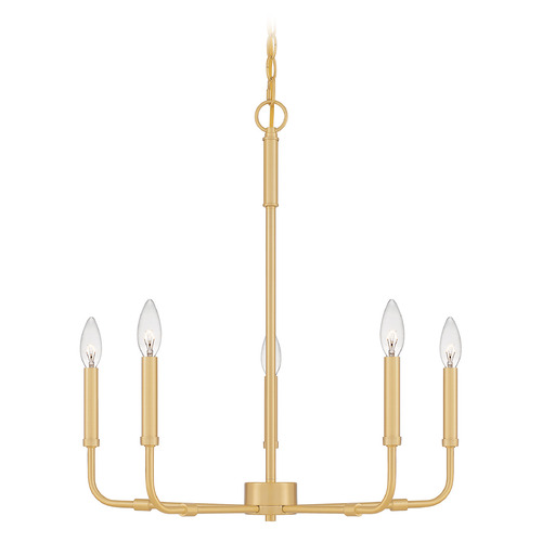 Quoizel Lighting Abner 24-Inch Chandelier in Aged Brass by Quoizel Lighting ABR5024AB