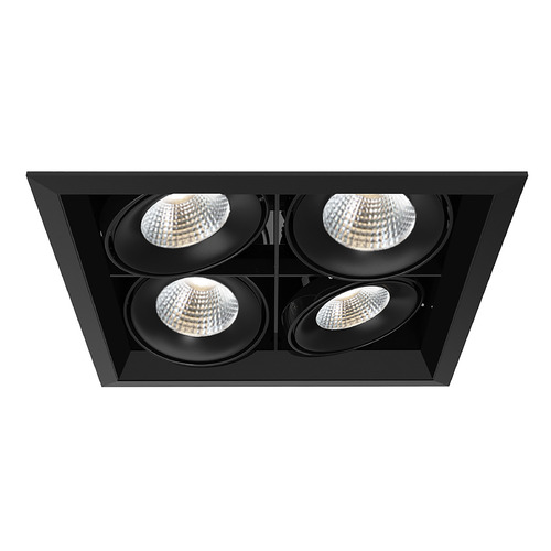 Eurofase Lighting Black & Black LED Recessed Kit by Eurofase Lighting TE134BLED-35-2-01