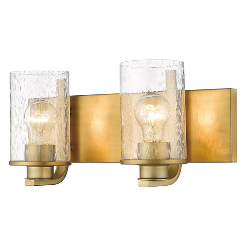 Beckett Olde Brass Bathroom Light by Z-Lite