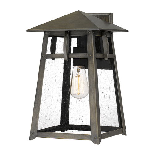 Quoizel Lighting Merle Outdoor Wall Light in Burnished Bronze by Quoizel Lighting MRL8409BBR