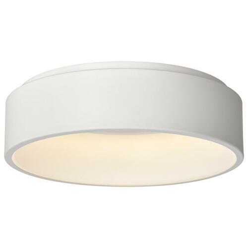 Orbit 17.75-Inch 3CCT LED Flush Mount in White by Nuvo Lighting