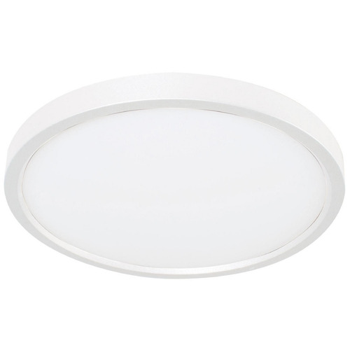 Afx Lighting Edge Round White LED Flushmount Light