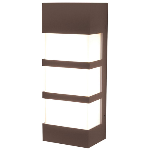 Afx Lighting State Textured Bronze LED Outdoor Wall Light