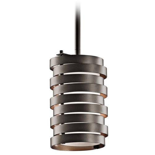 Roswell 5.25-Inch Mini Pendant in Olde Bronze by Kichler Lighting
