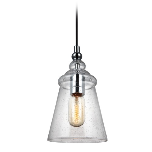 Loras Pendant in Chrome by Generation Lighting