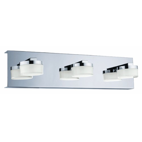 Romendo Chrome LED Bathroom Light by Eglo Lighting