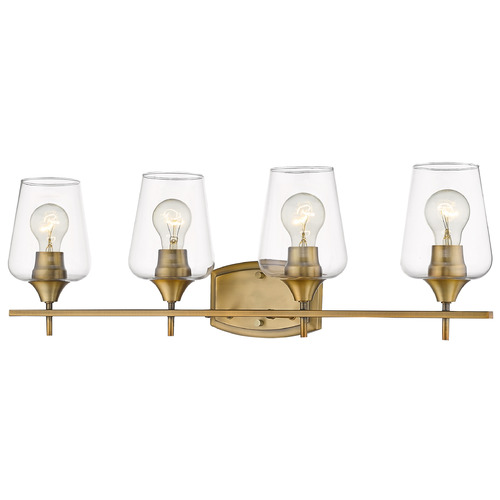 Joliet Olde Brass Bathroom Light by Z-Lite
