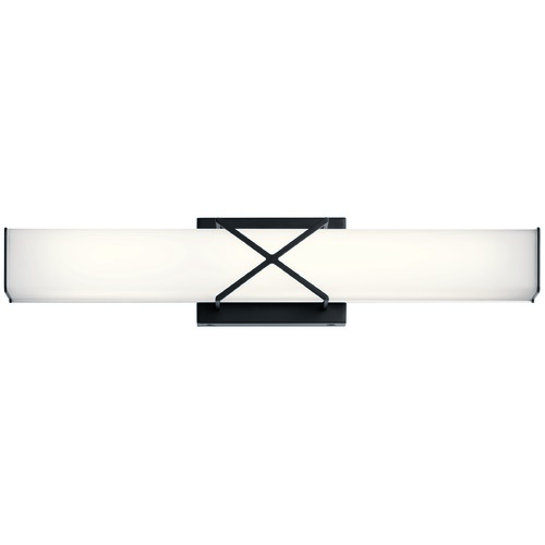 Kichler Lighting Trinsic 22-Inch Matte Black LED Vanity Light by Kichler Lighting 45657MBKLED