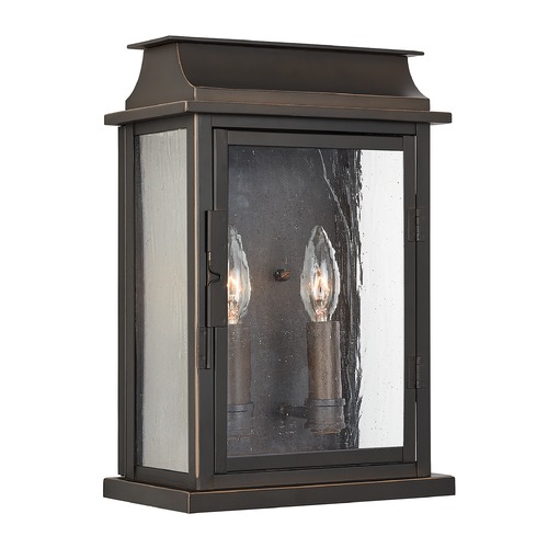 Capital Lighting Bolton 14-Inch Outdoor Wall Lantern in Bronze by Capital Lighting 936822OZ