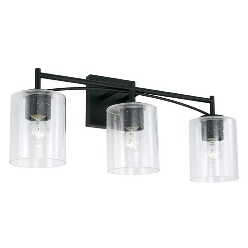 Capital Lighting Peyton 23-Inch Matte Black Bath Light by HomePlace by Capital Lighting 142031MB-510