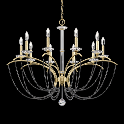 Priscilla Heirloom Silver Chandelier by Schonbek Lighting