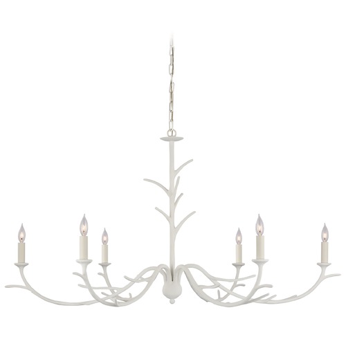 Julie Neill Iberia Chandelier in Plaster White by Visual Comfort Signature