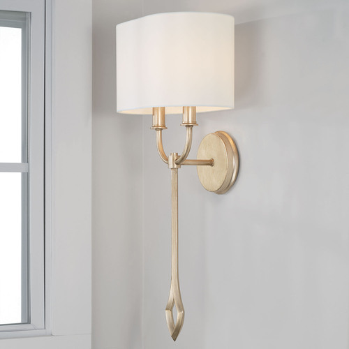 Capital Lighting Claire Wall Sconce in Champagne by HomePlace by Capital Lighting 650021BS