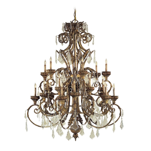 Metropolitan Lighting Crystal Chandelier in Padova Finish N6229-363