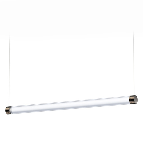 Et2 Vanish Gunmetal LED Island Light with Cylindrical Shade