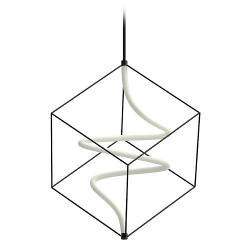 Kuzco Lighting Script Black LED Pendant Light