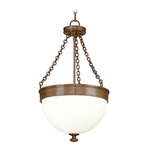 Barrington Pendant in Historic Bronze by Hudson Valley Lighting