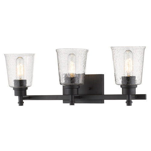 Bohin Matte Black Bathroom Light by Z-Lite