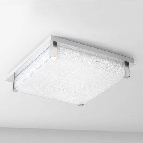 Vodka 14-Inch LED Flush Mount in Chrome 3500K by Modern Forms