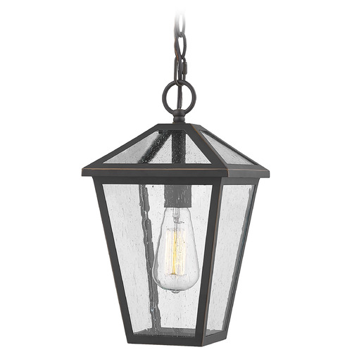 Talbot Oil Rubbed Bronze Outdoor Hanging Light by Z-Lite