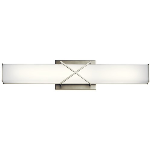 Kichler Lighting Trinsic 22-Inch Bathroom Light in Brushed Nickel by Kichler Lighting 45657NILED