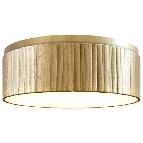 Alan Peppin Kensington LED Flush Mount in Brass by Alora Lighting