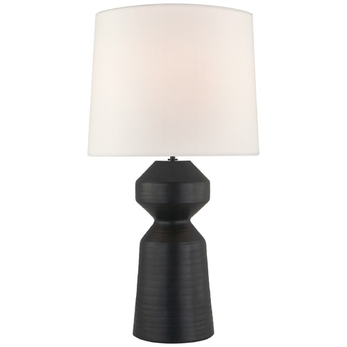 Visual Comfort Signature Collection Kelly Wearstler Nero Table Lamp in Matte Black by Visual Comfort Signature KW3680MBKL