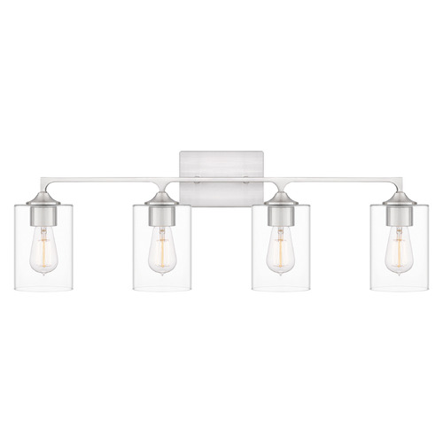 Quoizel Lighting Prescott Brushed Nickel Bathroom Light by Quoizel Lighting PRC8633BN