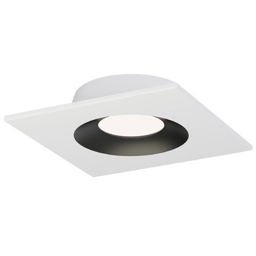 Crisp White & Black LED Recessed Kit by Maxim Lighting