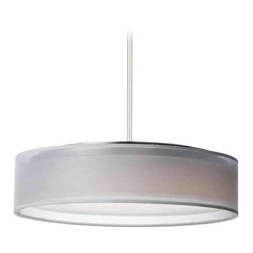 Maxim Lighting Prime Satin Nickel LED Pendant by Maxim Lighting 10226WOSN