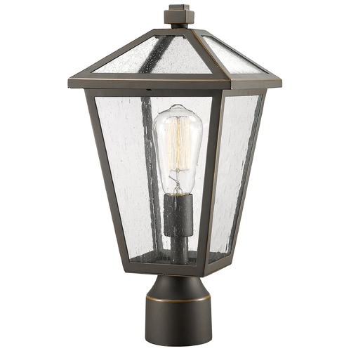 Talbot Oil Rubbed Bronze Post Light by Z-Lite