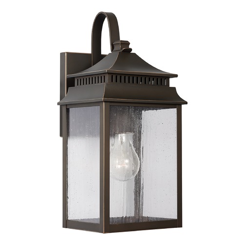 Sutter Creek Oiled Bronze Outdoor Wall Light by Capital Lighting