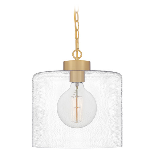 Quoizel Lighting Abner 12-Inch Pendant in Aged Brass by Quoizel Lighting ABR1512AB