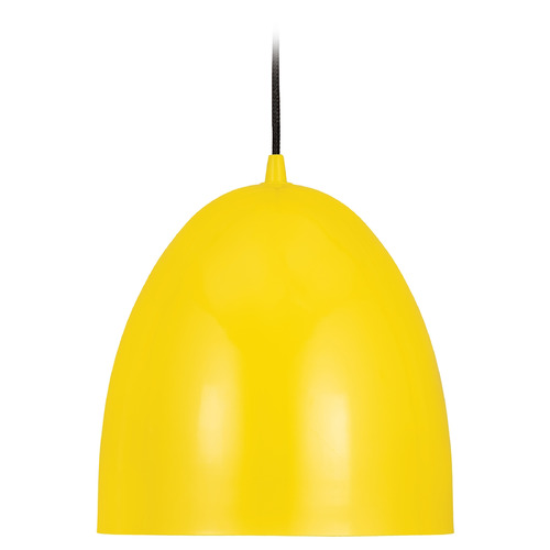 Z Studio Dome Yellow Pendant by Z-Lite
