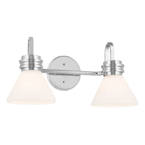 Farum Chrome Bathroom Light by Kichler Lighting