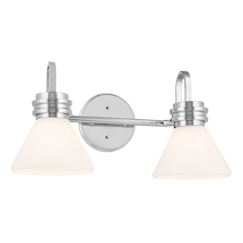 Kichler Lighting Farum Chrome Bathroom Light by Kichler Lighting 55154CH