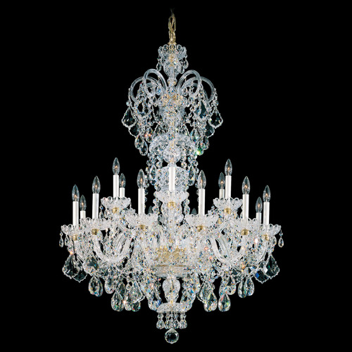 Schonbek Worldwide Lighting Olde World Aurelia Crystal Chandelier