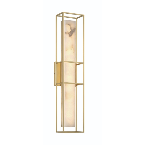 Eurofase Lighting Blakley 24-Inch LED Outdoor Wall Light in Gold by Eurofase 46838-025